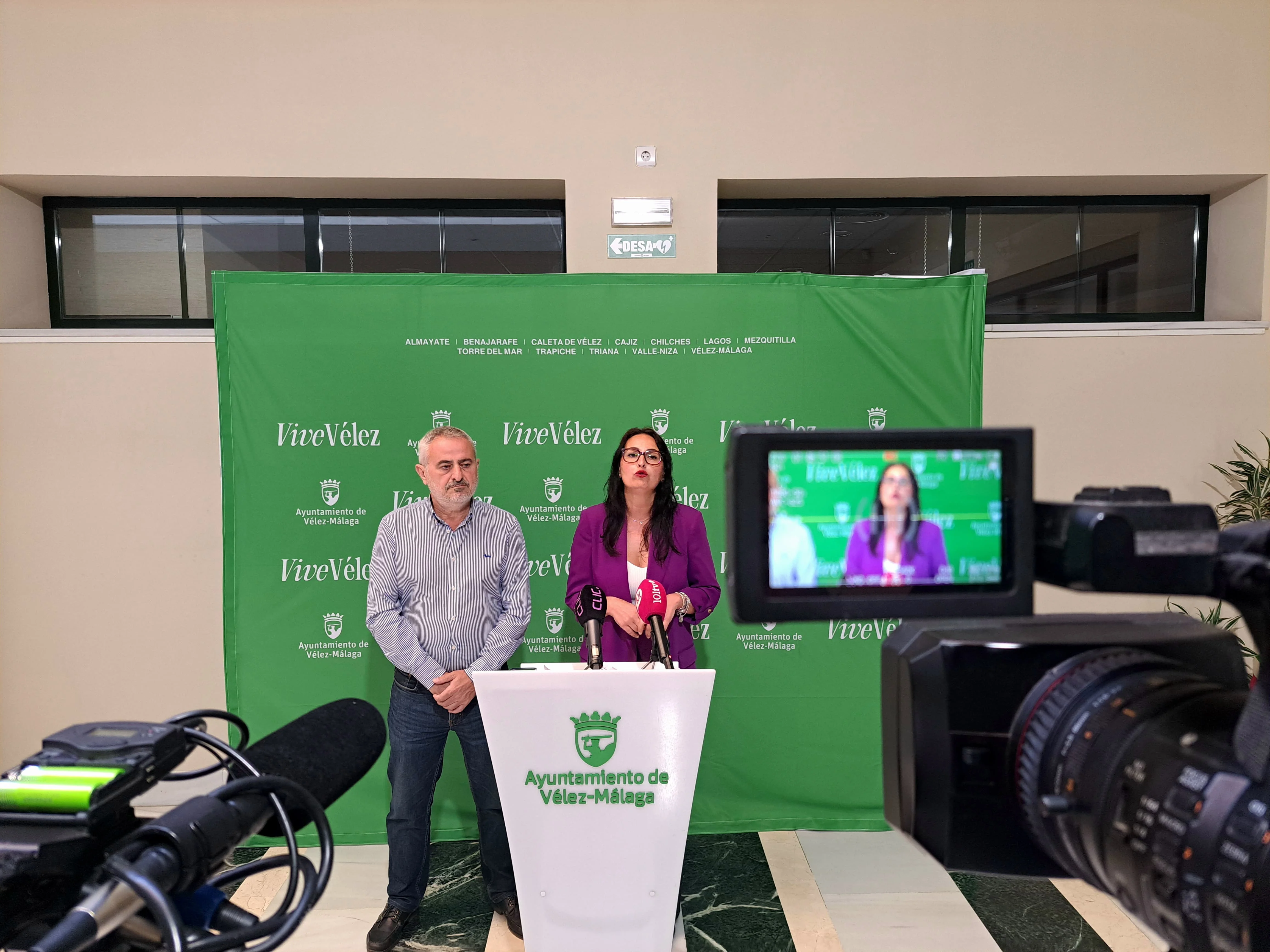 El Ayuntamiento de Vélez-Málaga denuncia los arreglos ilegales realizados en Benajarafe por los concejales de Andalucía Por Sí