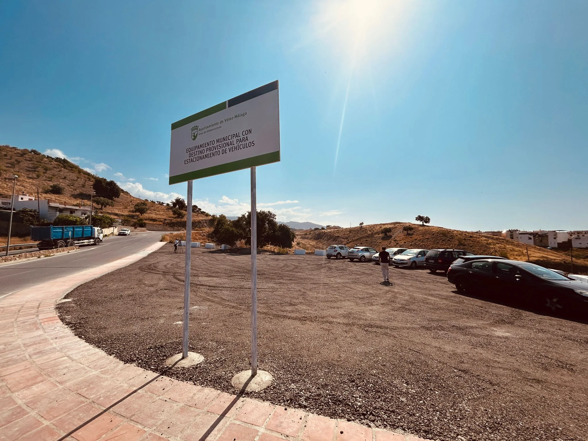 Vélez-Málaga presenta nuevo aparcamiento público junto a la Fortaleza