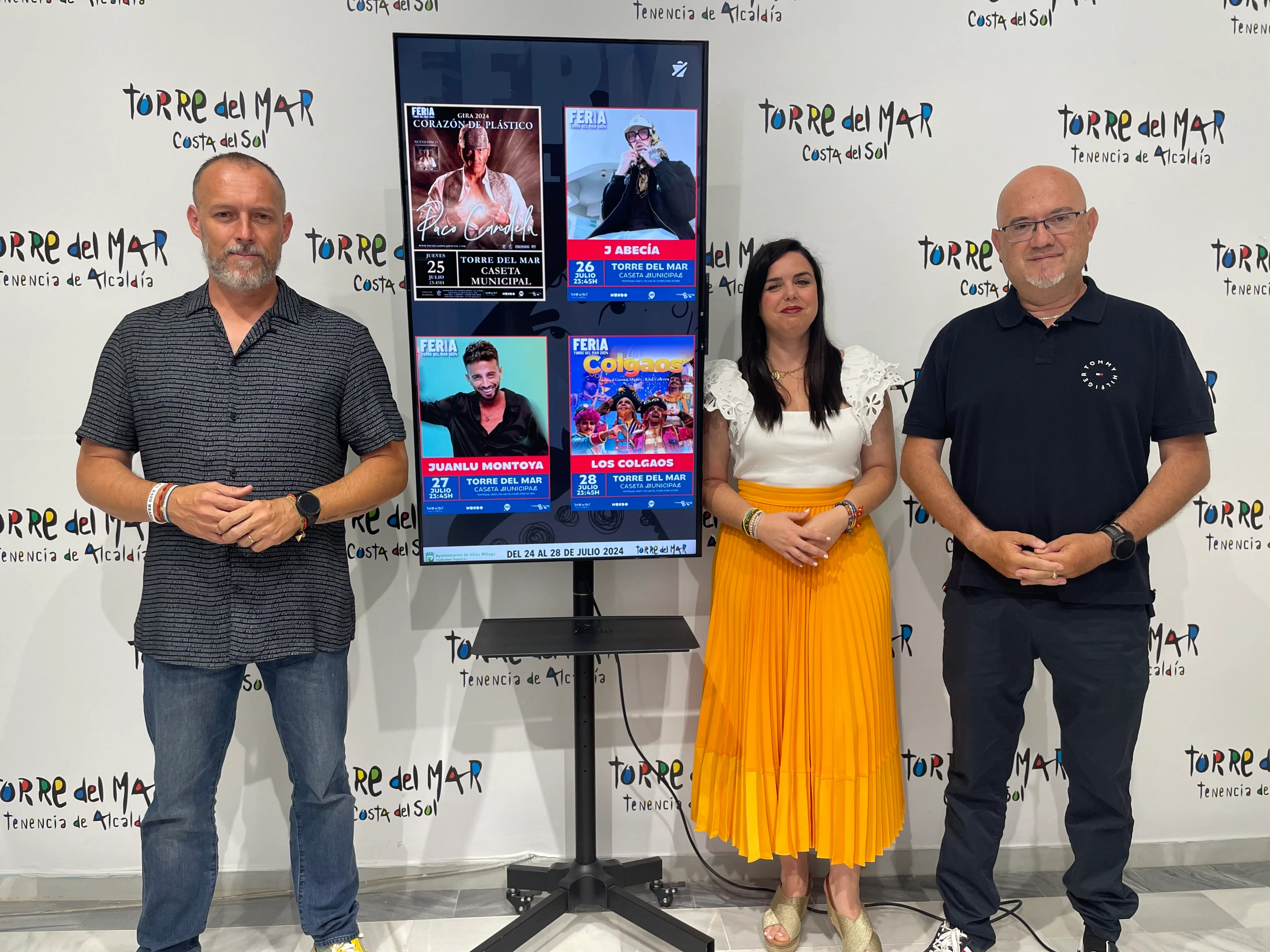 la Feria de Santiago y Santa Ana de Torre del Mar presenta sus conciertos y actividades
