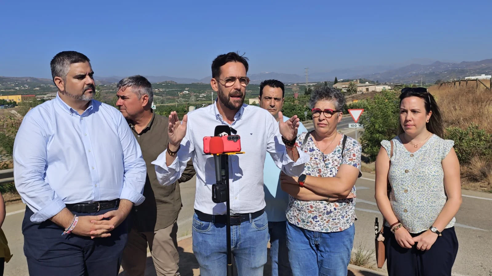 Vélez-Málaga sufre huelga general del transporte público durante la Feria de San Miguel 