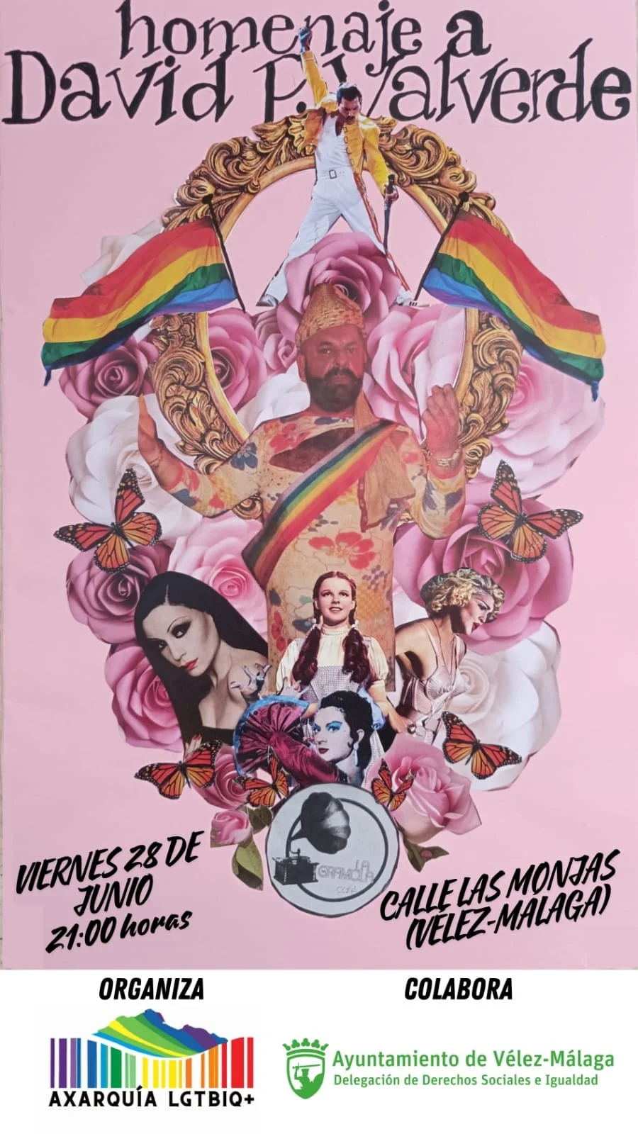 Vélez-Málaga homenajea la figura de David Pérez Valverde en el Día del Orgullo