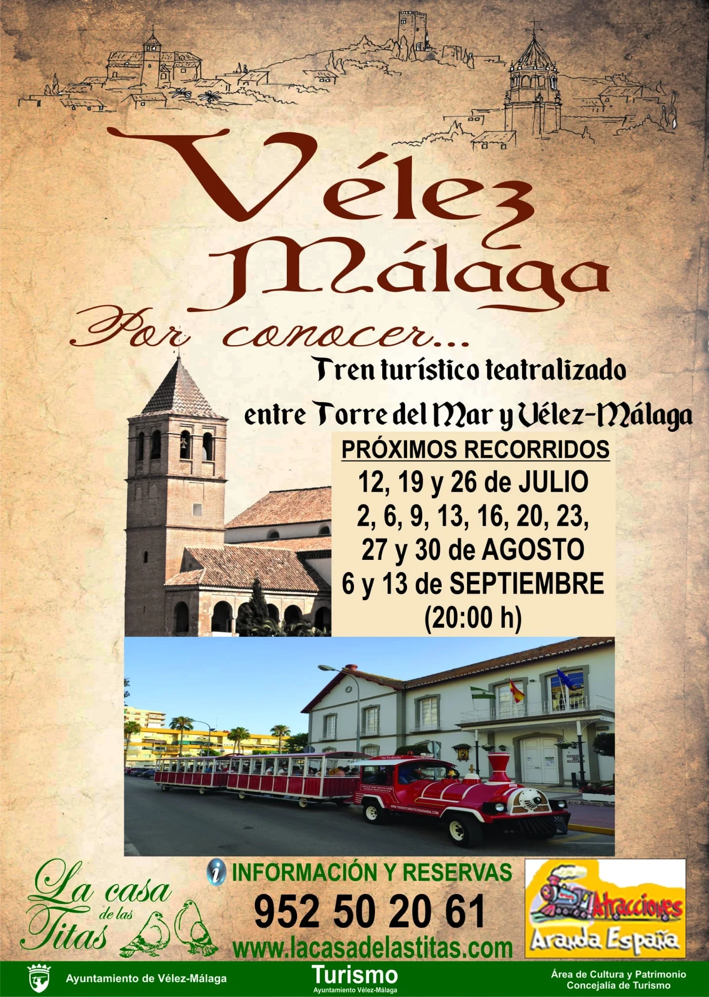 Vélez-Málaga y Torre del Mar presentan una nueva edición de los Recorridos Históricos Teatralizados