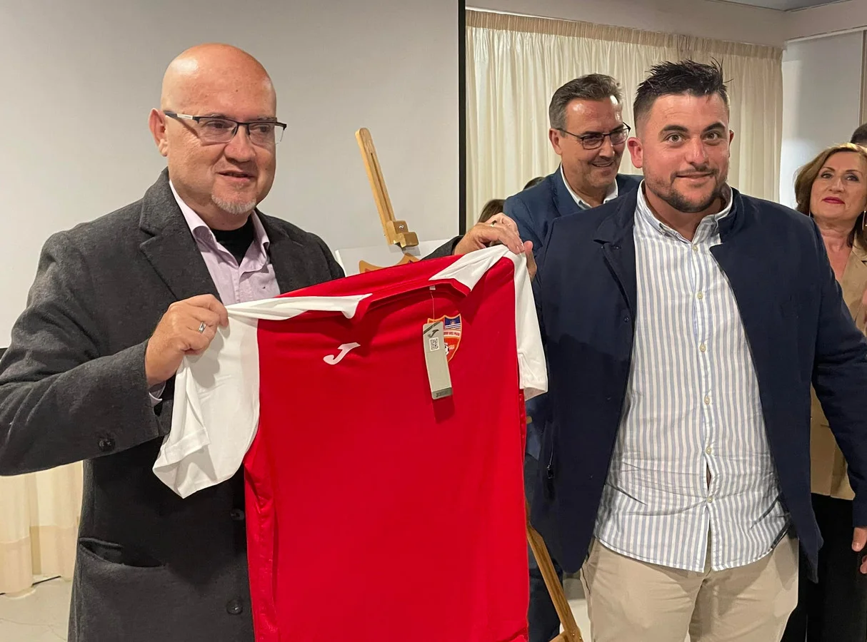 Jesús Pérez Atencia Presentación del Club Deportivo Atlético Torre del Mar de Fútbol Sala