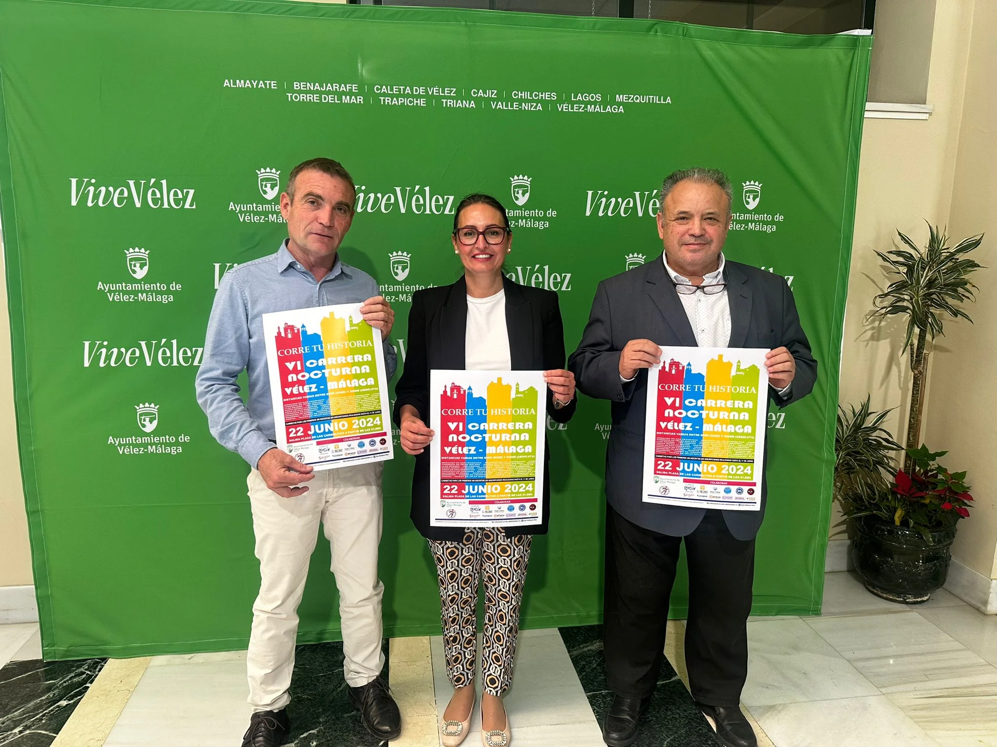 Deportes presenta junto al Club Atletismo Vélez, la VI Carrera Nocturna Ciudad de Vélez-Málaga