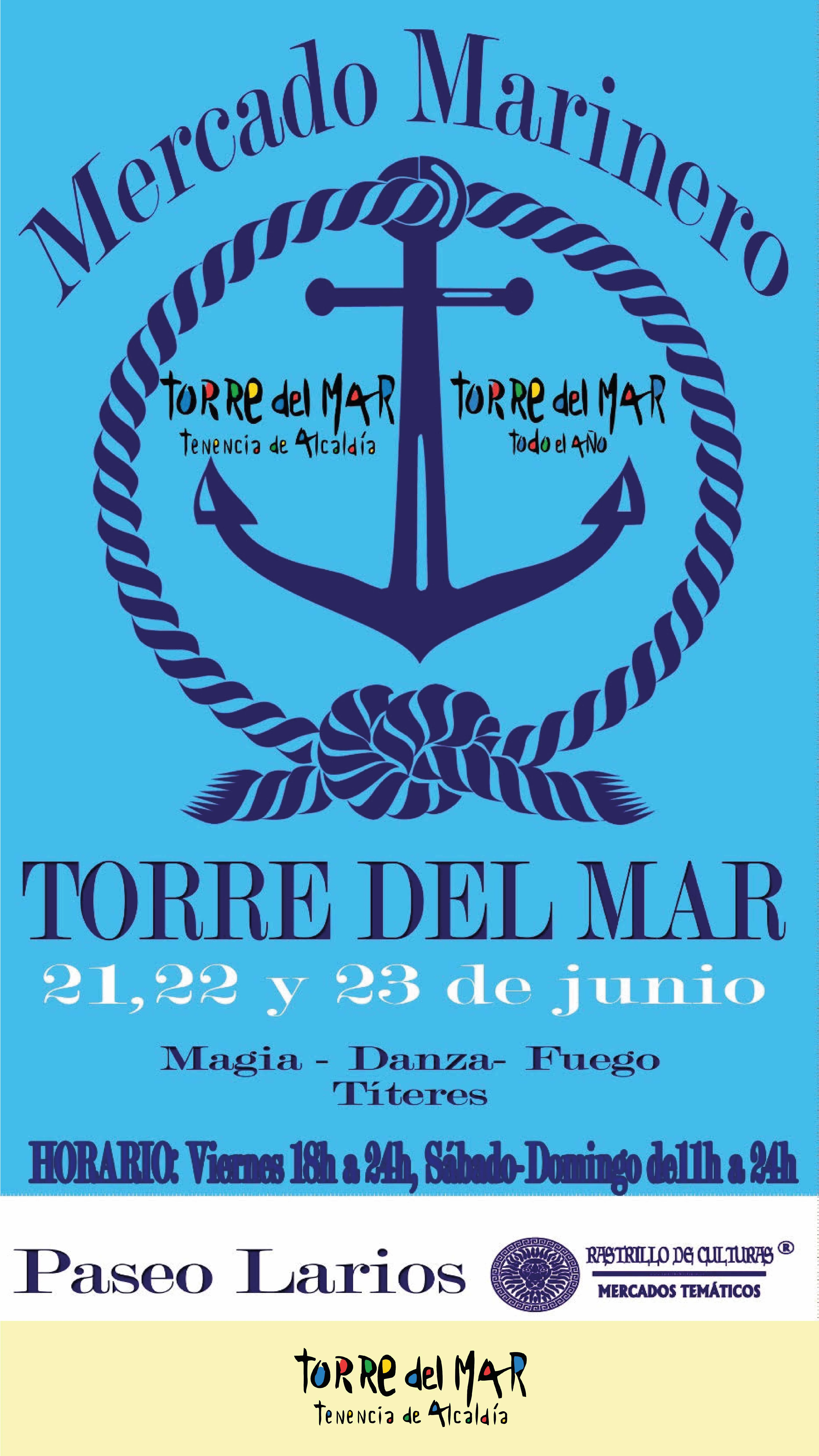 Torre del Mar contará este fin de semana con una nueva edición del Mercado Marinero en el Paseo de Larios
