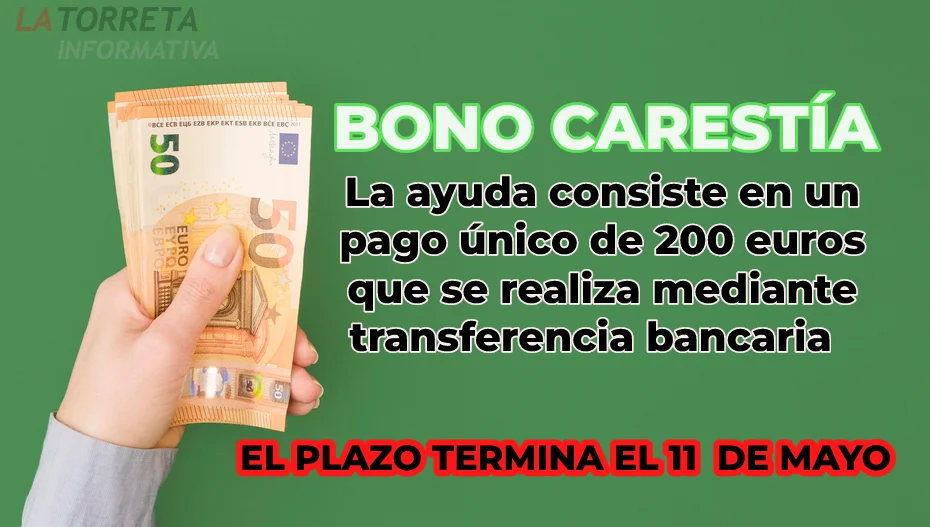 Atención: Se agota el plazo para solicitar los 200 euros del Bono Carestía
