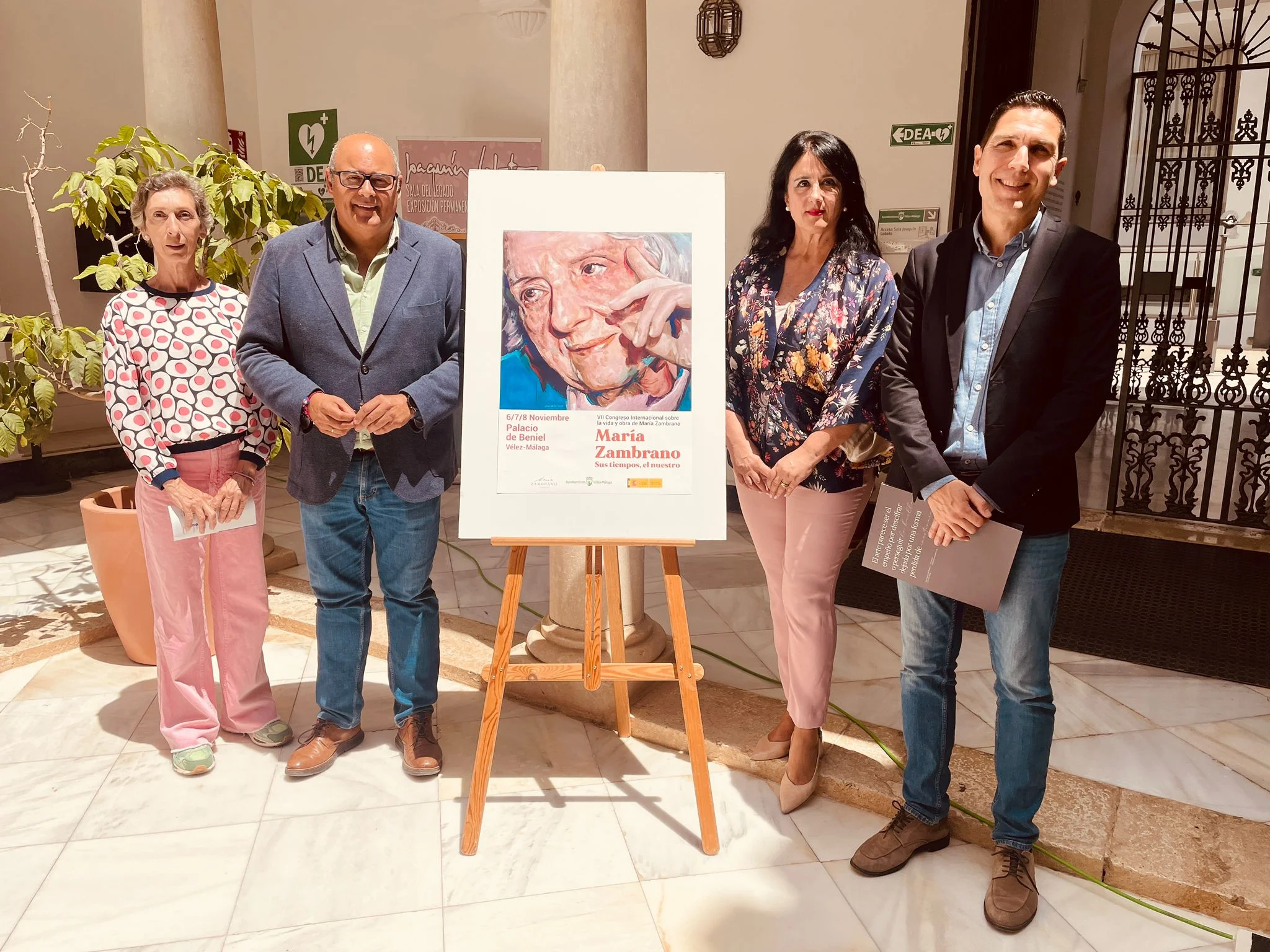 Vélez-Málaga acoge el VII Congreso Internacional sobre la Vida y Obra de la filósofa María Zambrano