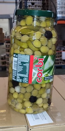 Alerta por comercialización de encurtidos no aptos para consumo procedentes de España (Ref. ES2024/268)