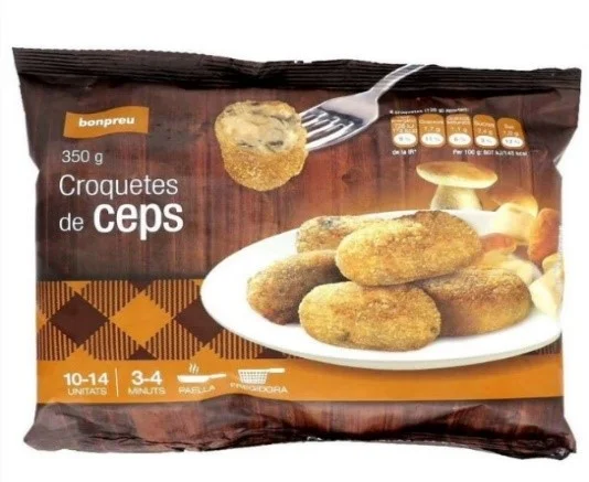 Croquetas de boletus edulis