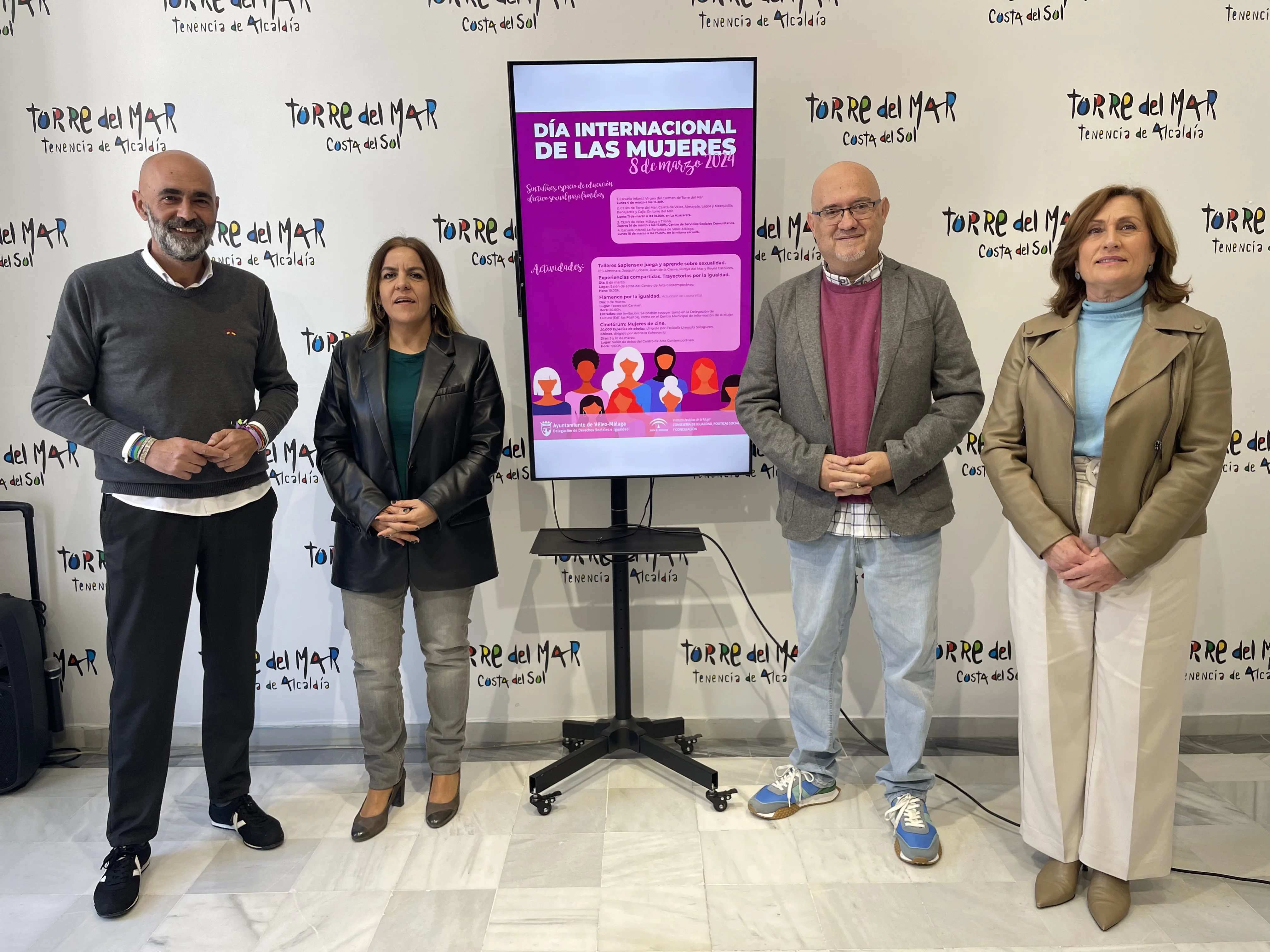 Vélez-Málaga presenta las actividades para celebrar el Día Internacional de la Mujer 
