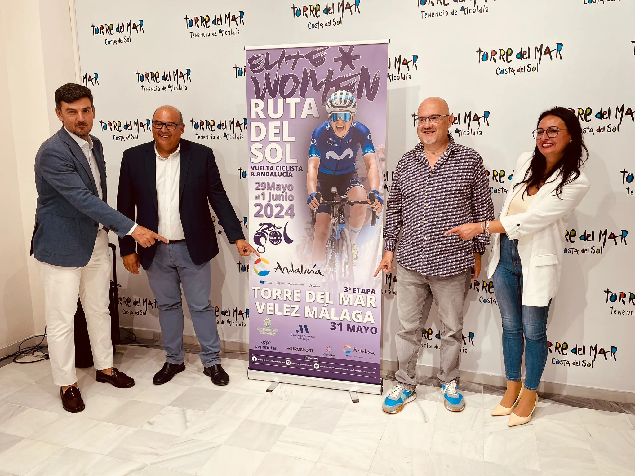 Vélez-Málaga acoge este viernes la Vuelta a Andalucía Ruta del Sol Elite Women