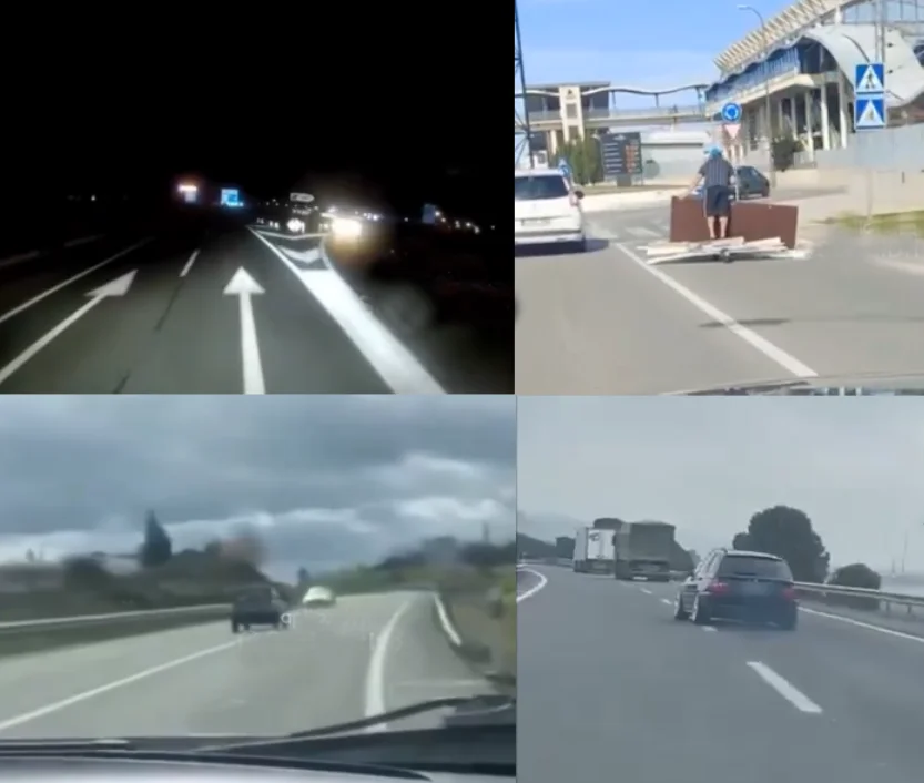 Estas son las últimas barbaridades al volante grabadas esta semana en España