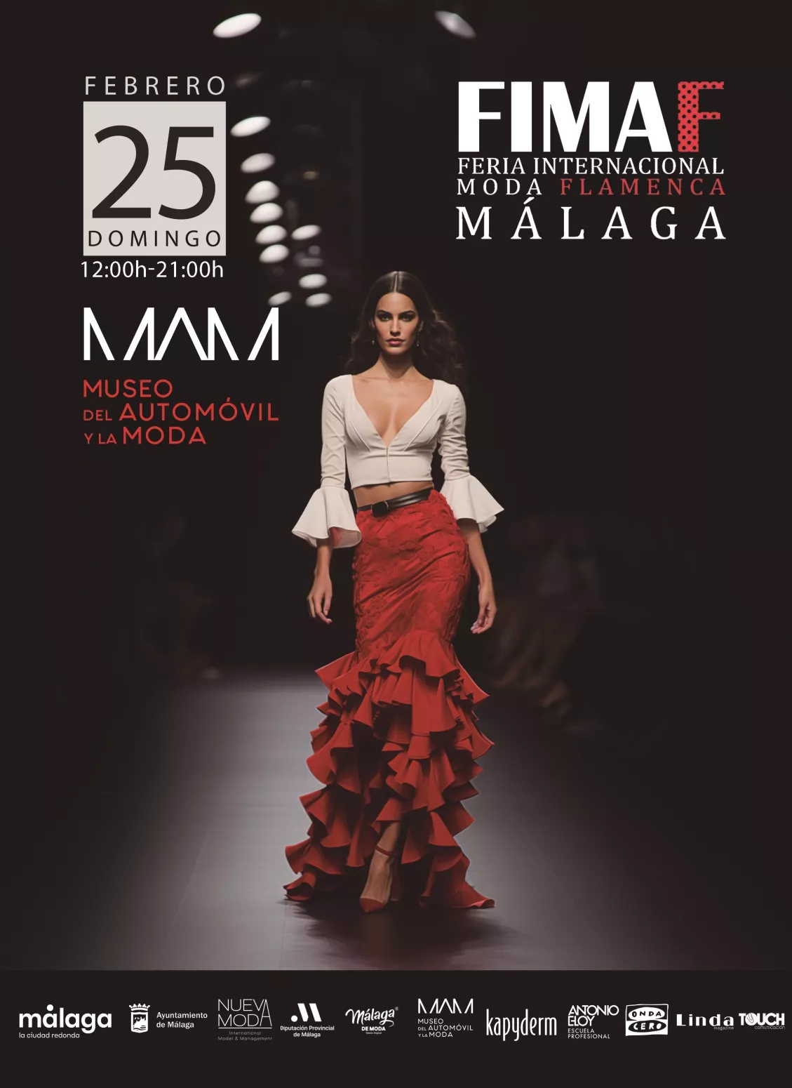 octava edición del salón de la Feria Internacional de Moda Flamenca de Málaga