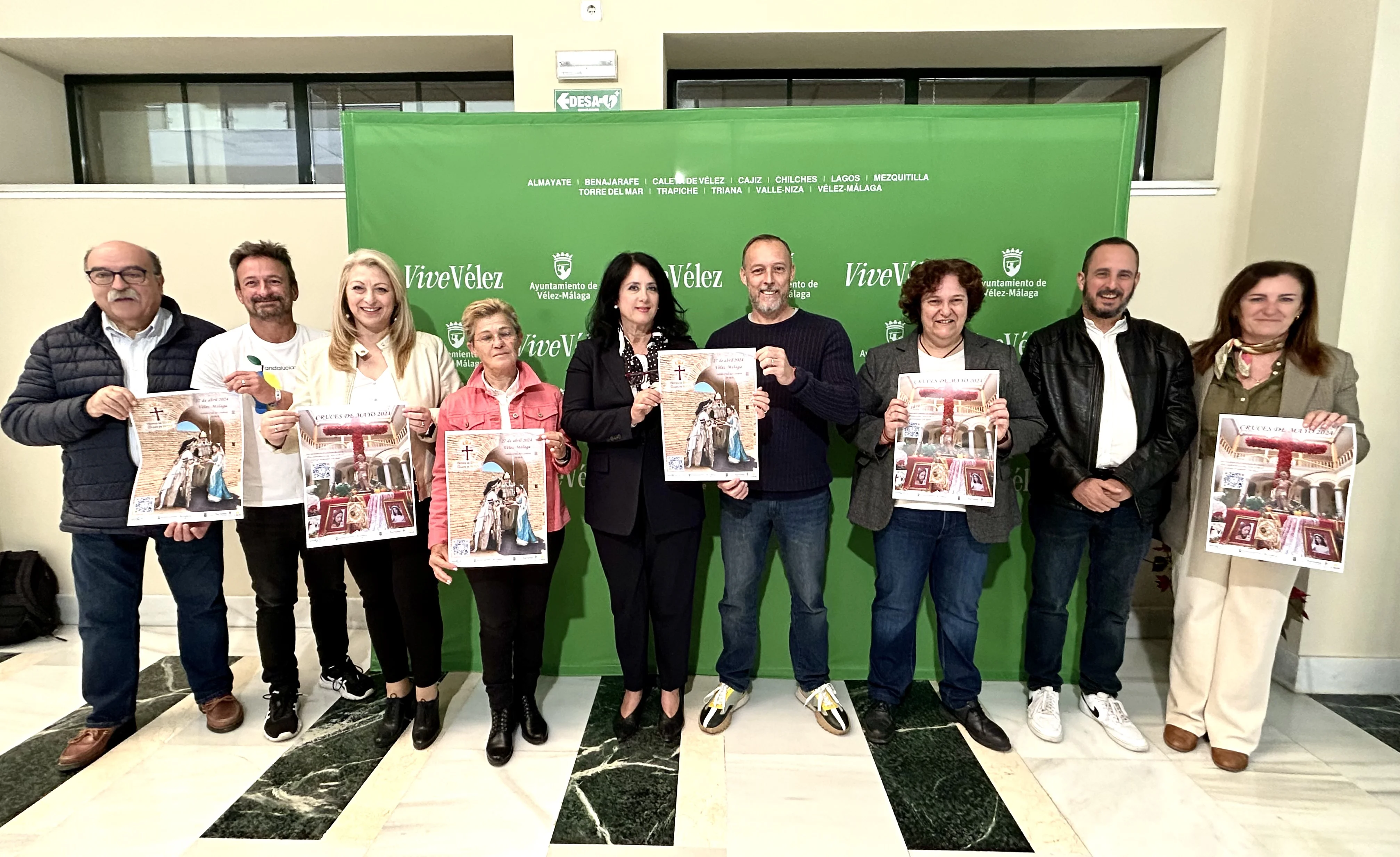 Vélez-Málaga celebrará una nueva edición de las Cruces de Mayo y el ‘Desfile Legado de Reyes’ se realizará el próximo 27 de abril 