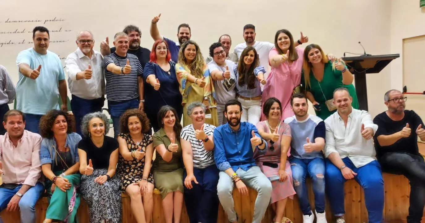 La Asamblea del PSOE de Vélez-Málaga proclama a Víctor González como nuevo secretario general