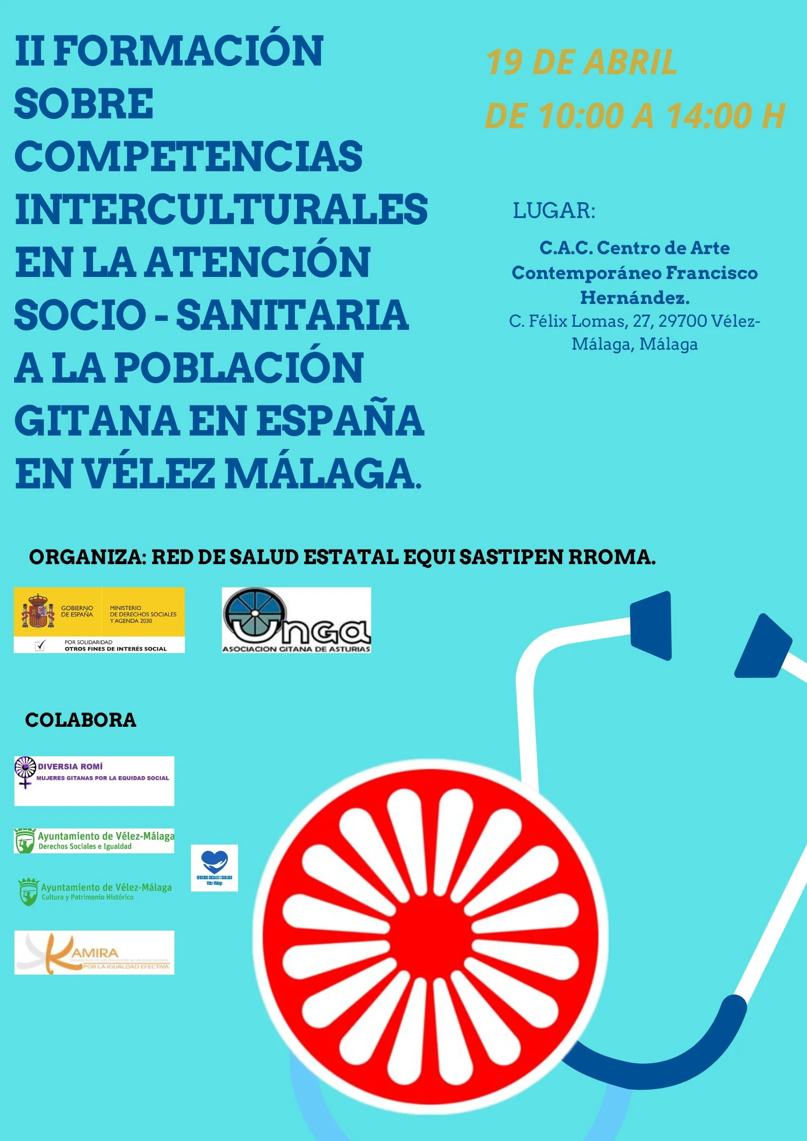 Vélez-Málaga acoge unas jornadas sobre la atención socio-sanitaria a la población gitana