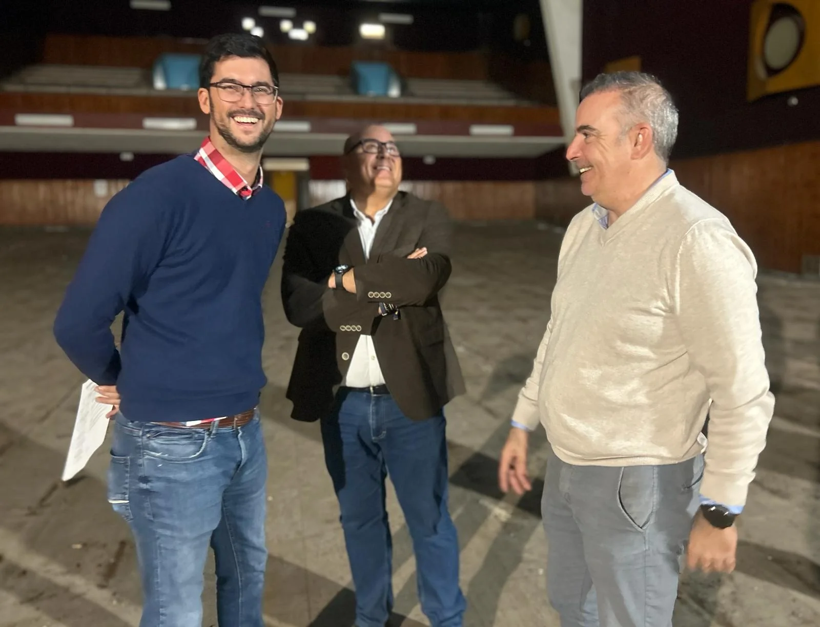 El Ayuntamiento firma el acta de replanteo para iniciar de inmediato las obras de rehabilitación del Teatro Lope de Vega