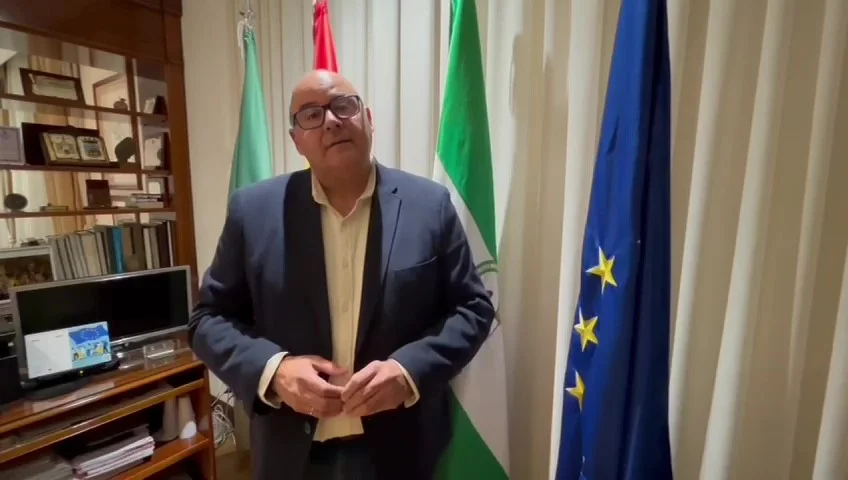 Jesús Lupiañez ante los medios de comunicacion el viernes 12 de enero de 2024