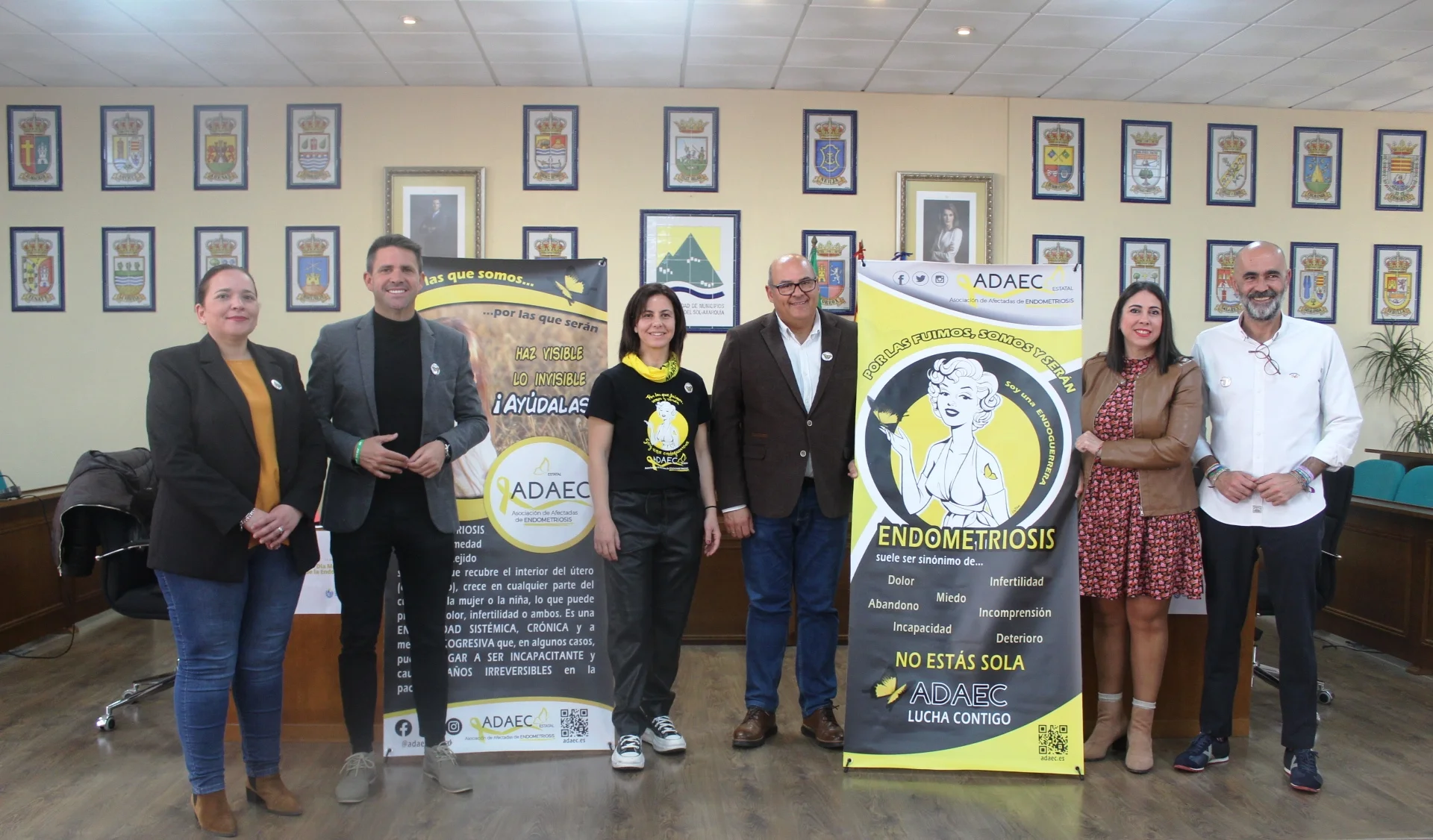 La Mancomunidad Axarquía y el Ayuntamiento de Vélez-Málaga realizan la lectura de un manifiesto en conmemoración al Día Mundial de la Endometriosis
