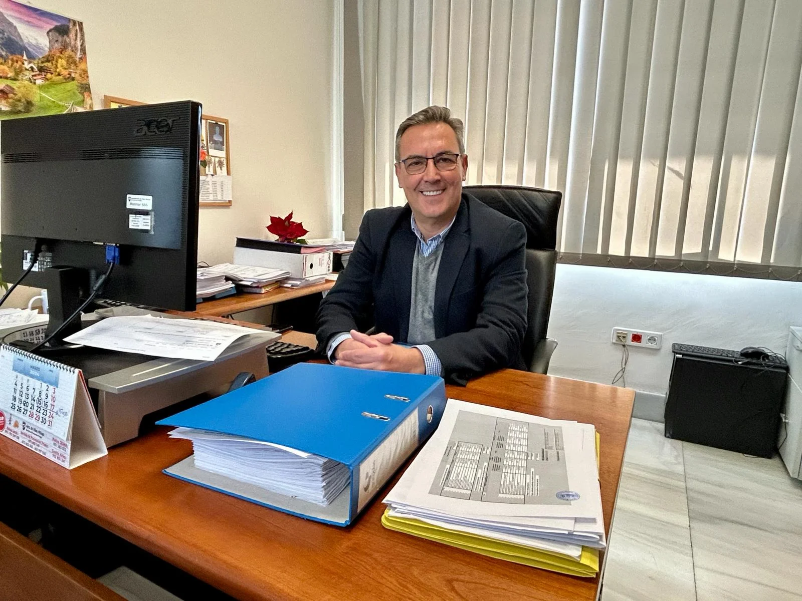 Manuel Gutiérrez, Concejal de Hacienda del Ayuntamiento de Vélez-Málaga el 6 de febrero de 2024