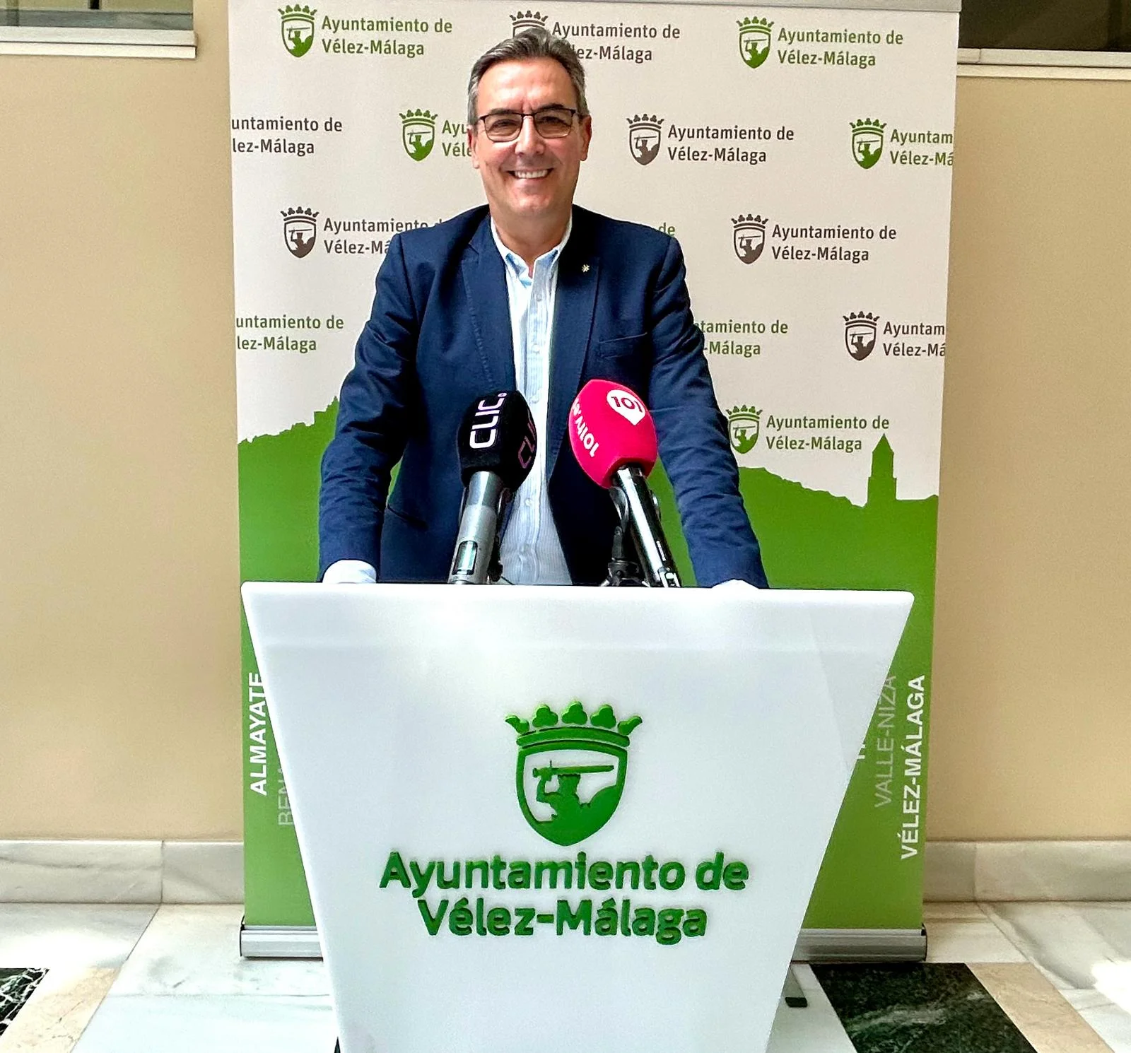 Manuel Gutiérrez ante los medios de comunicacion el 20 de febrero de 2024
