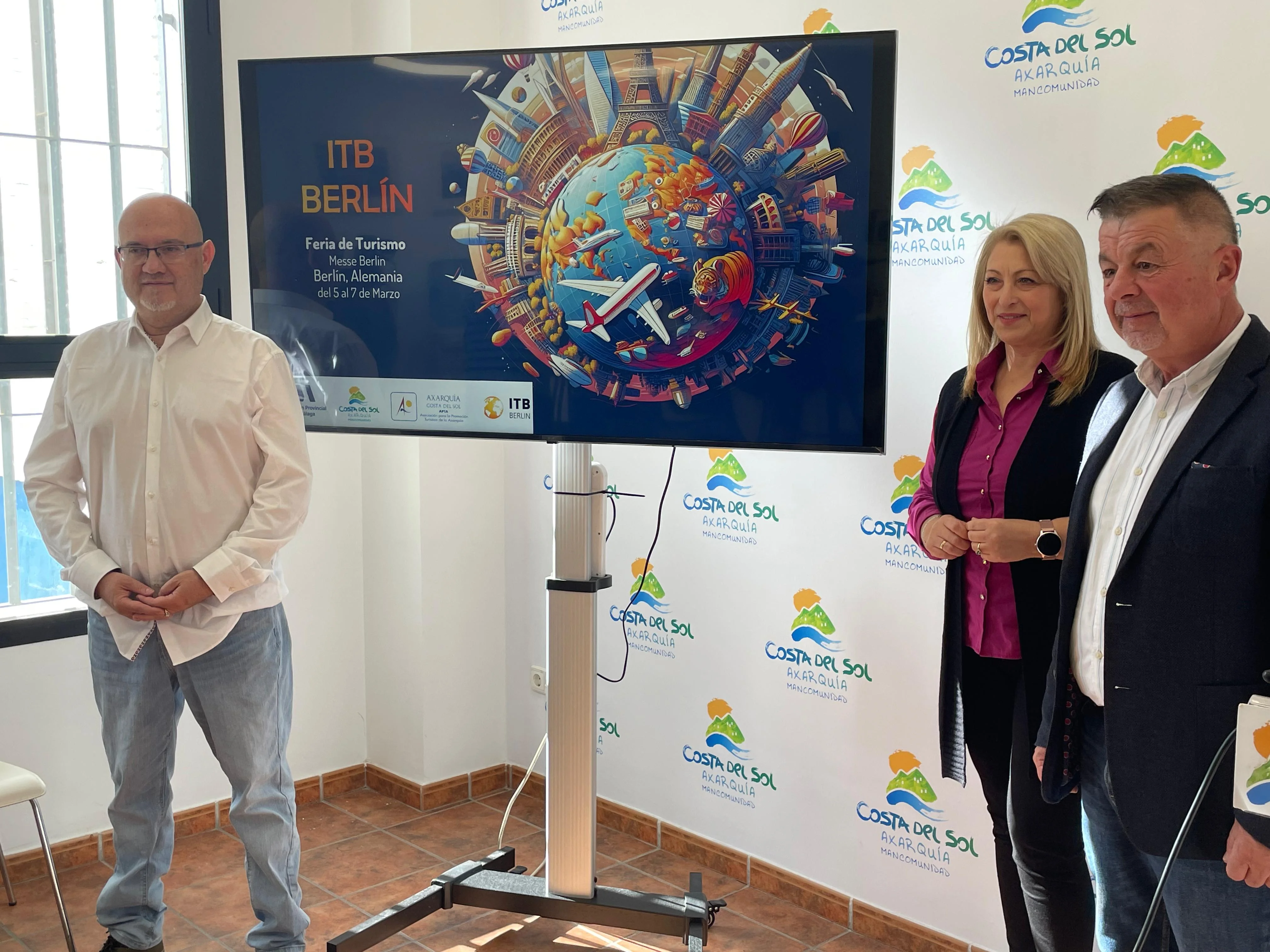La Axarquía Costa del Sol se presenta en la Feria Internacional de Turismo de Berlín 2024 como destino en crecimiento y diversificación
