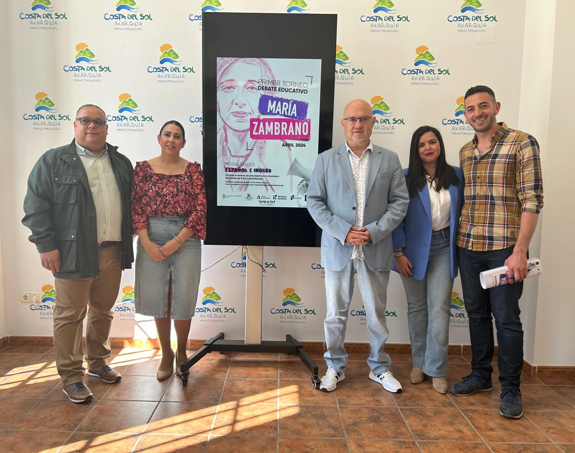 El Centro Cultural Nuestra Señora del Carmen de Torre del Mar acogerá el I Torneo Debate Educativo María Zambrano
