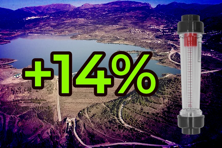 El Pantano de la Viñuela alcanza más del 14% de su capacidad, según Últimos  datos 