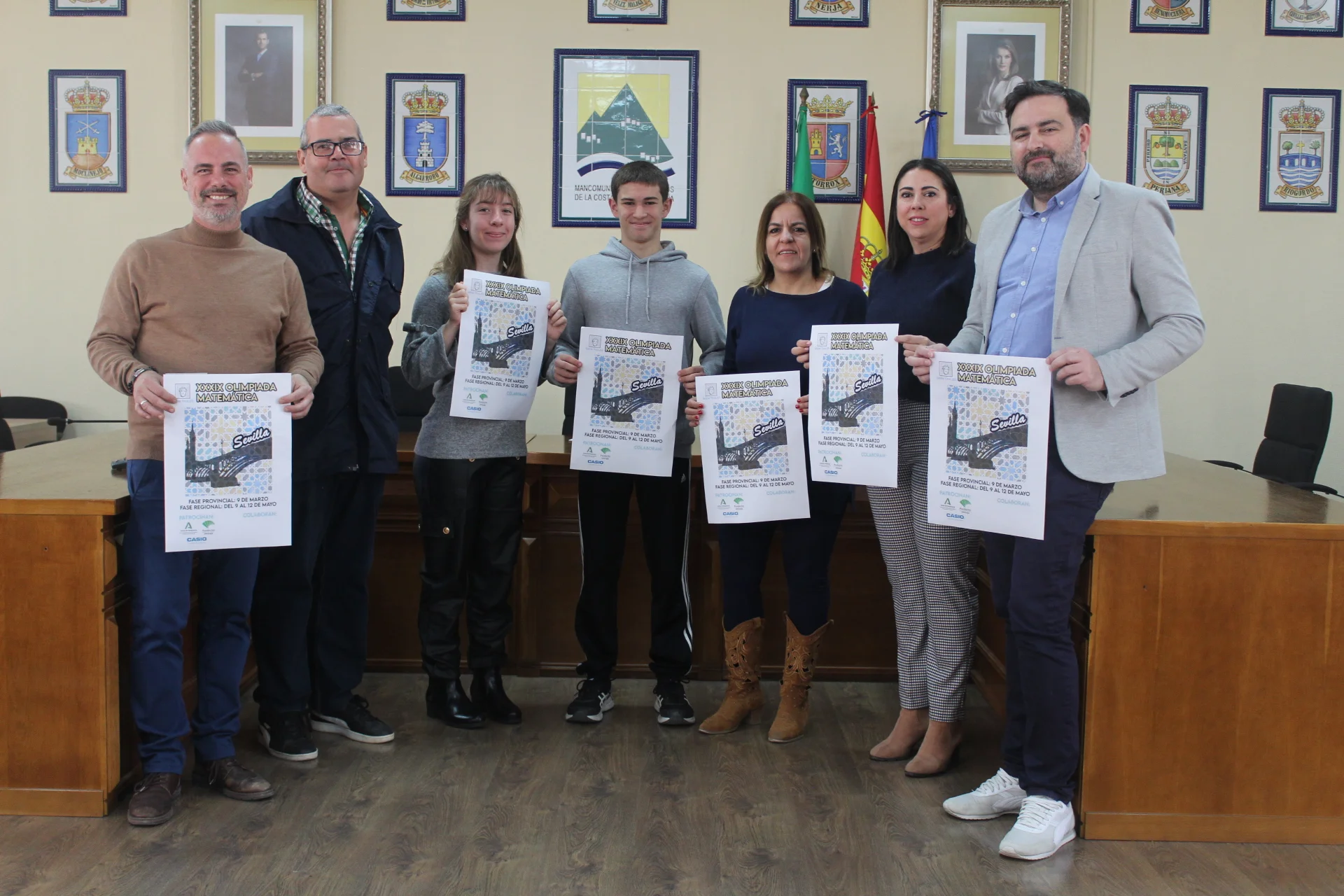 El IES Joaquín Lobato de Torre del Mar acoge las Olimpiadas Matemáticas Thales