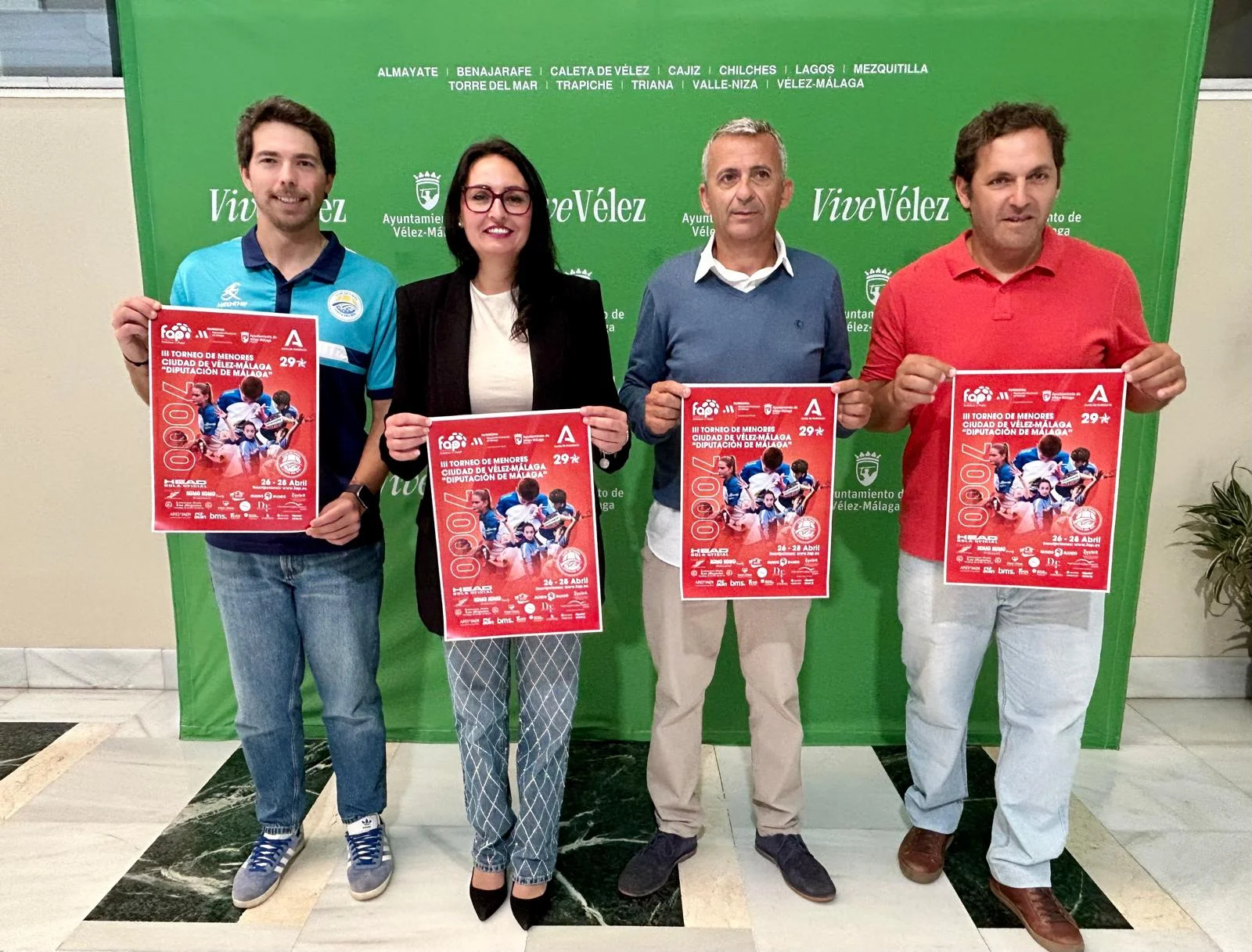 Deportes presenta el III Torneo de Pádel de Menores Ciudad de Vélez-Málaga