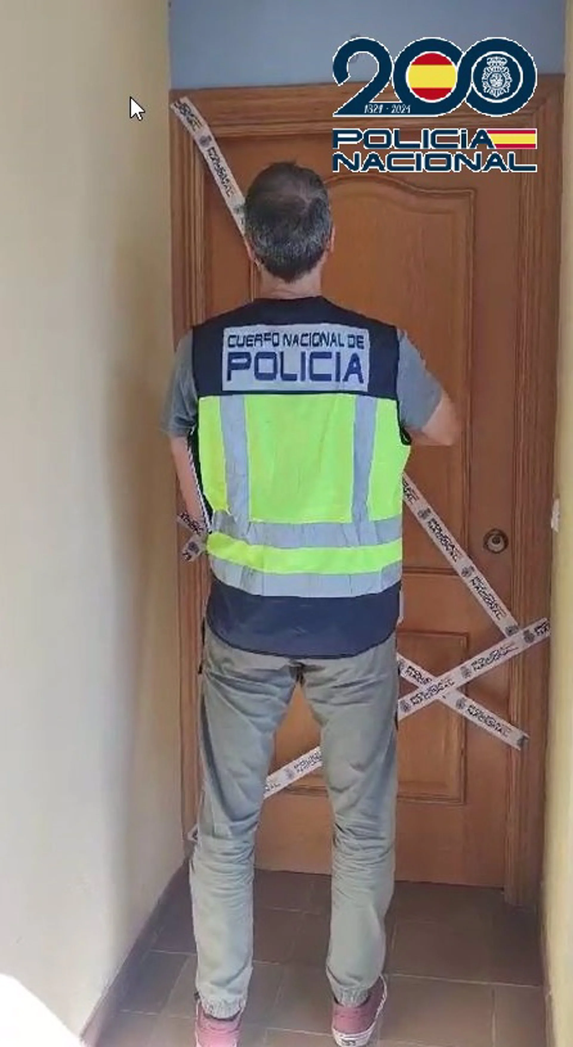fotografia de archivo de la policia nacional