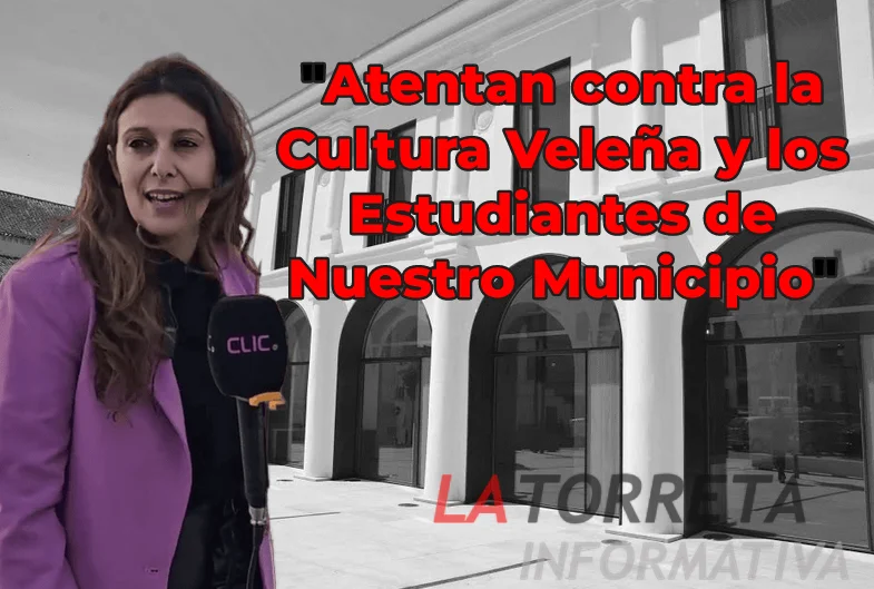 María José Nieblas acusa a Lupiañez de atentar contra la cultura veleña y los estudiantes del municipio