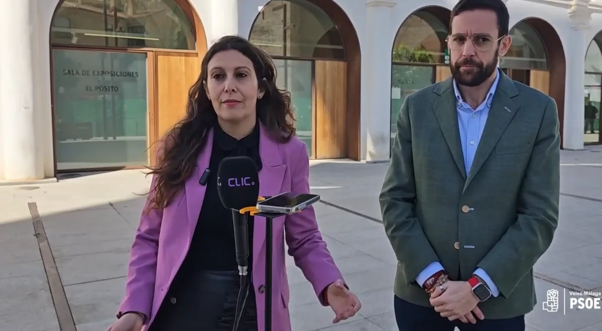 María José Nieblas Junto a Víctor González