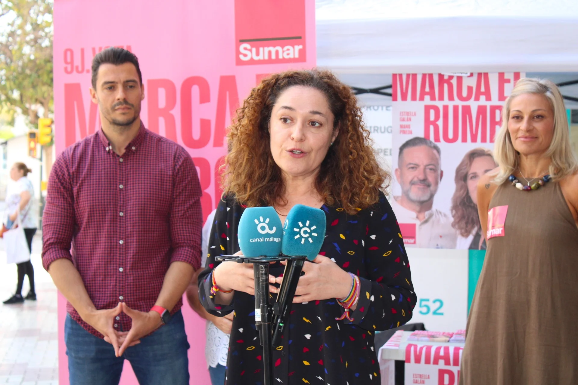 Inma Nieto alerta: 'las tijeras gigantes del Partido Popular ponen en riesgo el tercer hospital de Málaga'