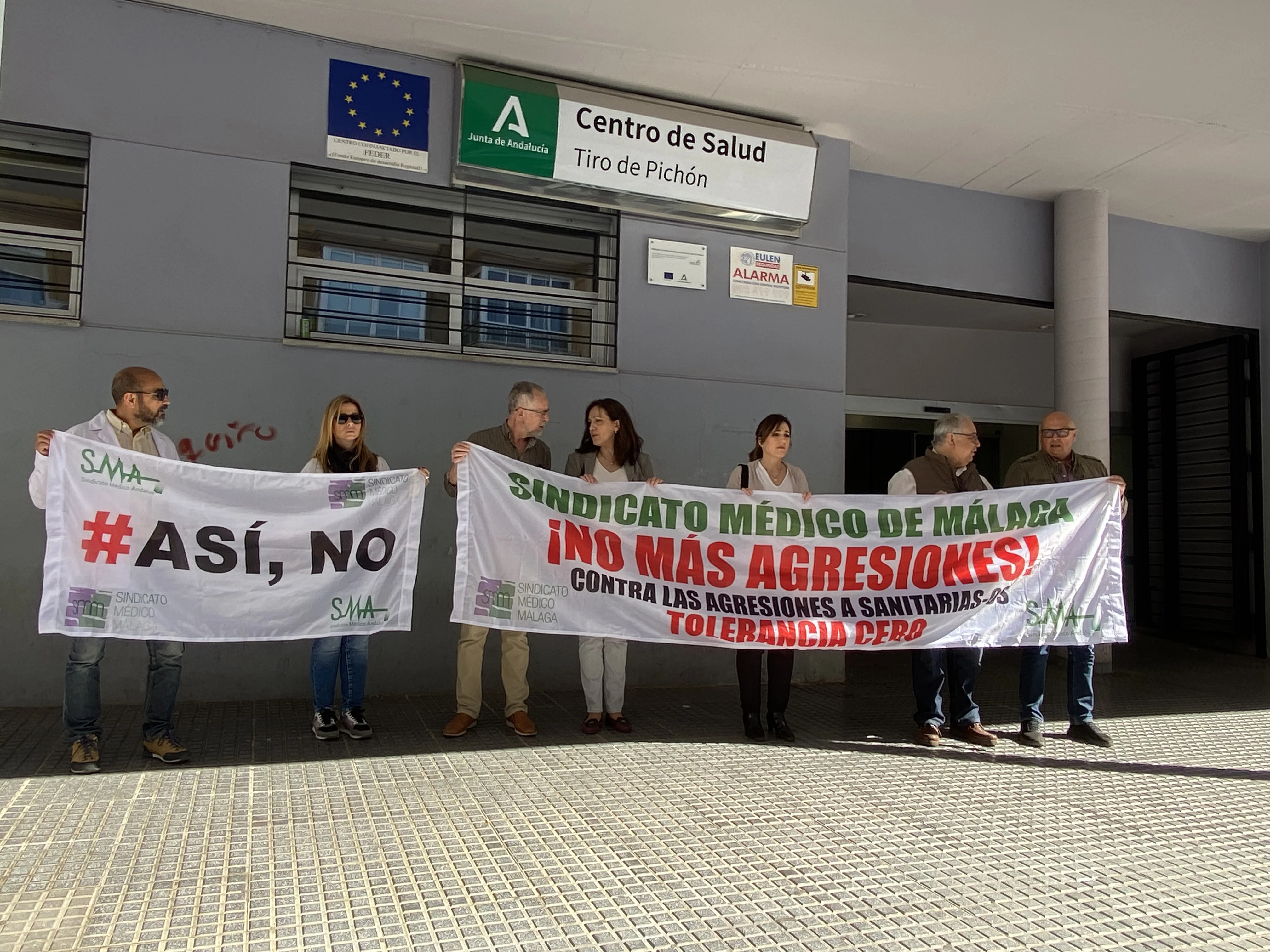 Agresiones y amenazas de muerte vuelven a impactar de lleno en estos dos centros de salud en Málaga
