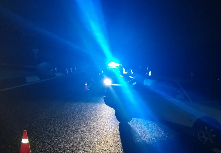 Cinco heridos tras un accidente esta madrugada en la rotonda de la palmilla en Málaga