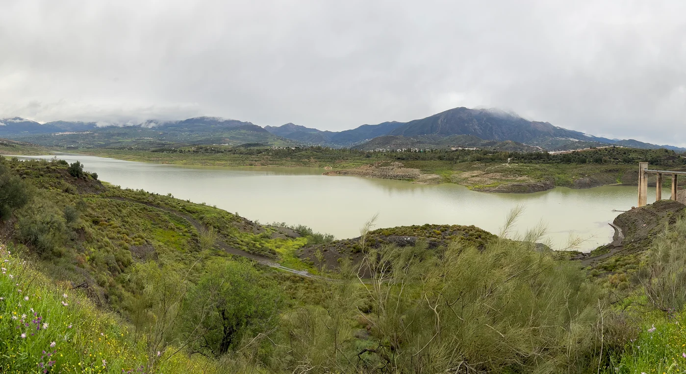 Asi han quedado los pantanos de Málaga y su provincia tras las lluvias de Semana Santa