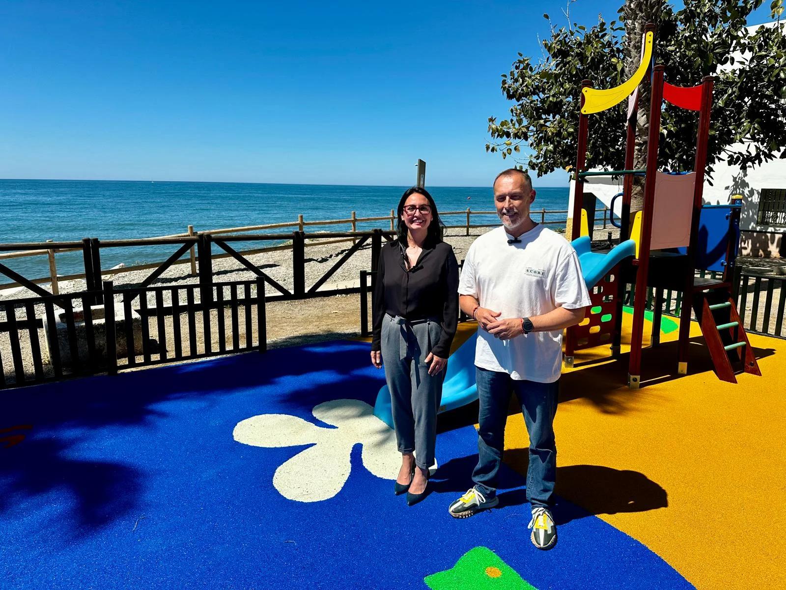 Presentado la mañana de este miércoles la renovación completa del parque infantil de Lagos