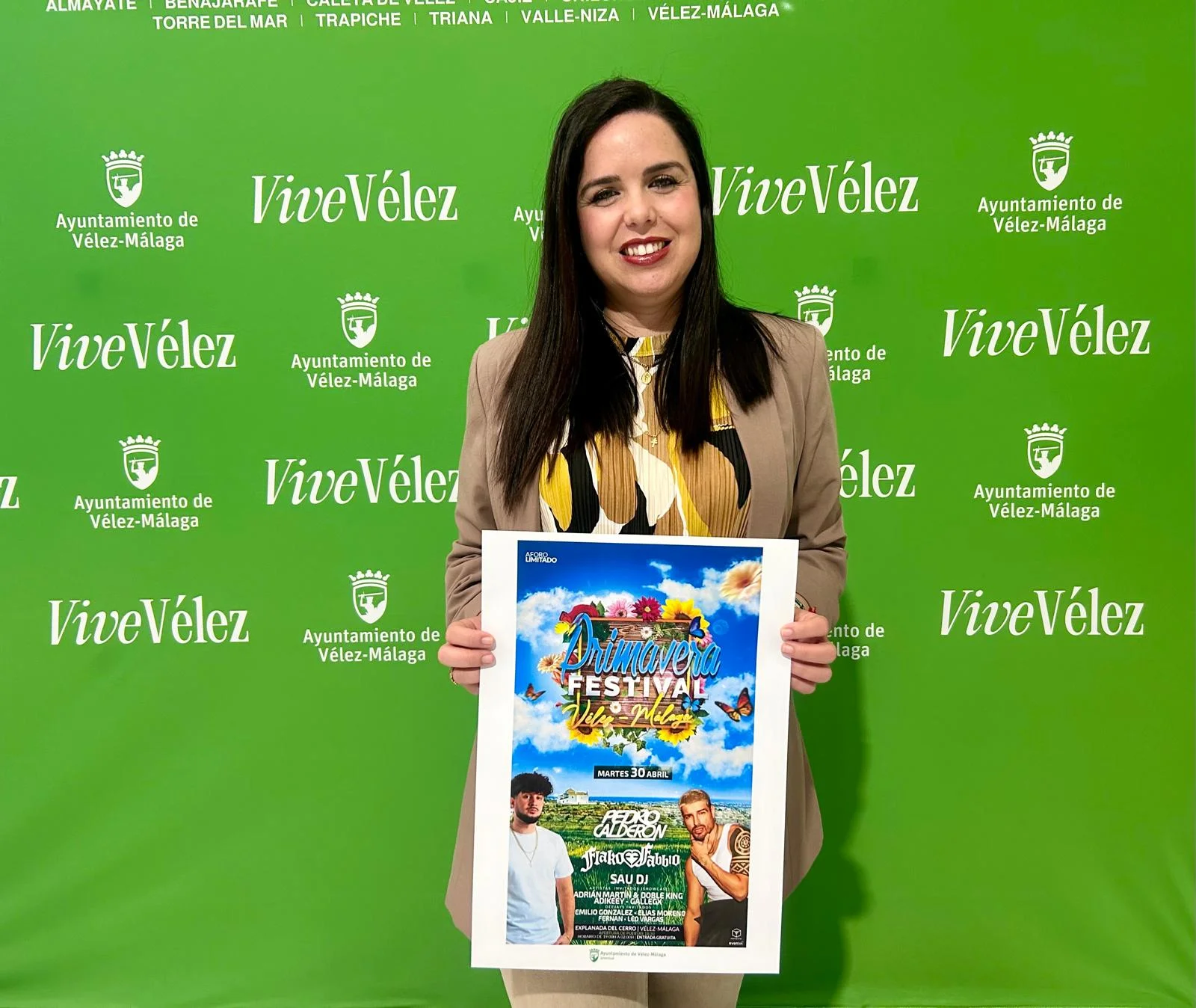 La Explanada del Cerro de Vélez-Málaga acogera el 30 de abril La Fiesta de Primavera