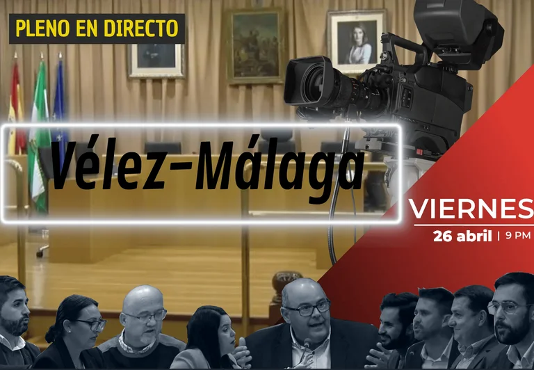 Ver Pleno ordinario del mes de abril en directo desde Vélez-Málaga