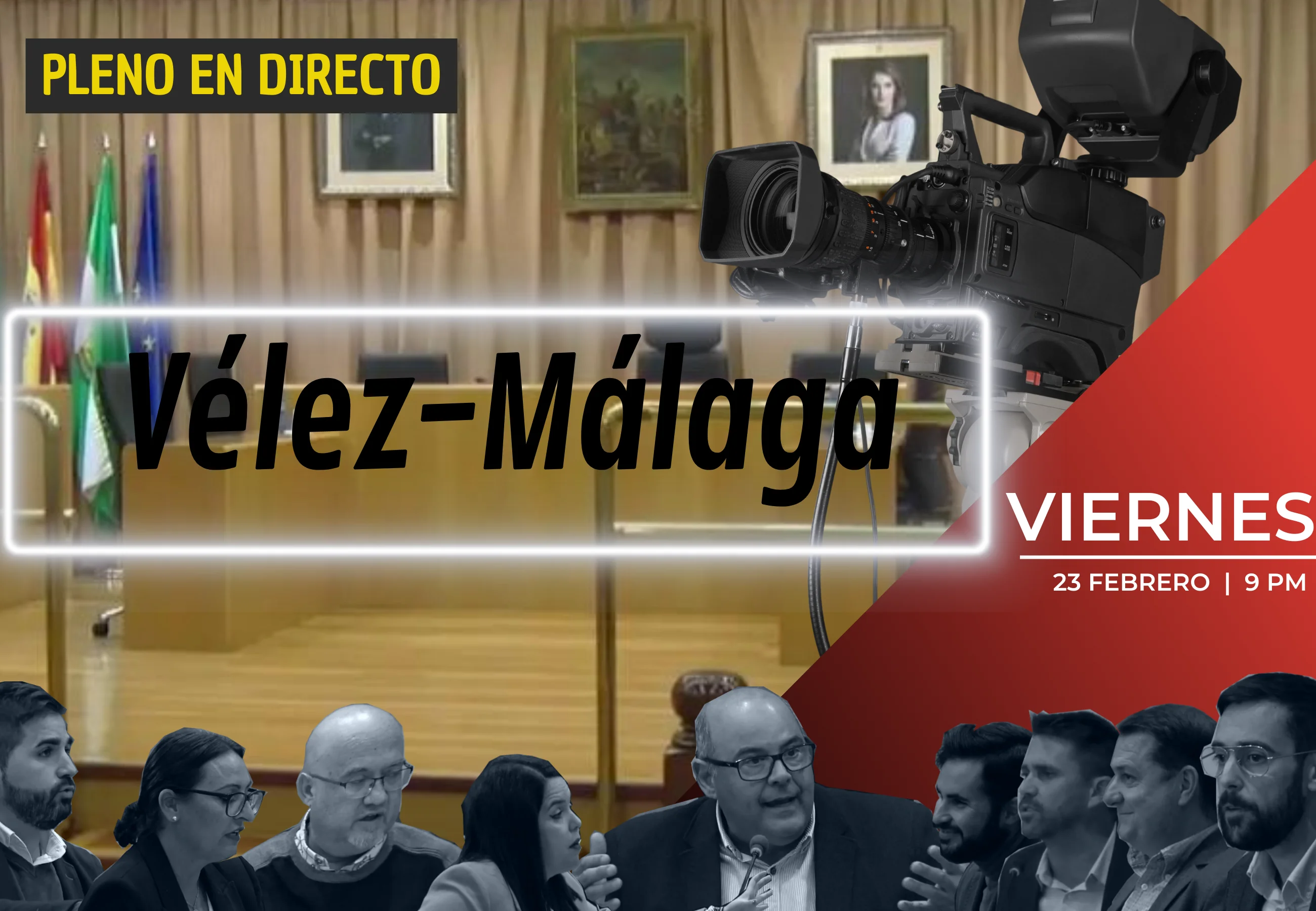 Ver en directo el pleno del Ayuntamiento de Vélez-Málaga