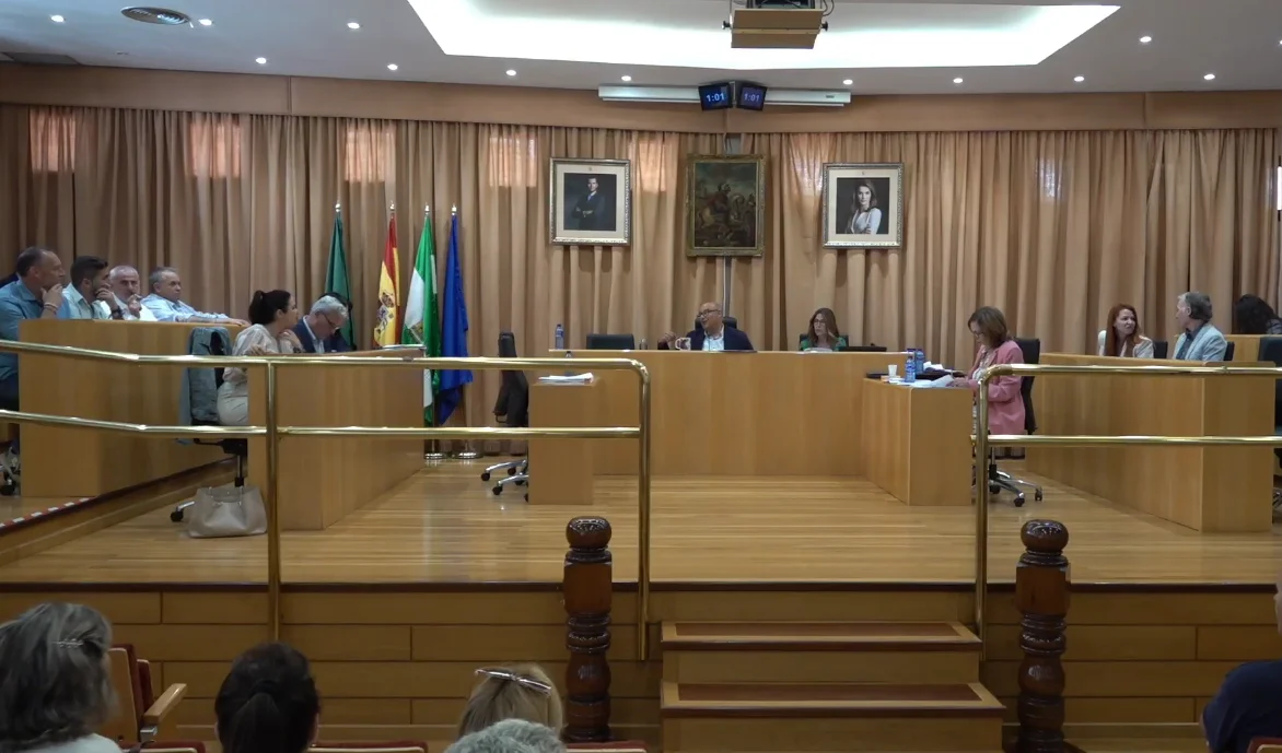 imagen del pleno mayo 2024 Vélez-Málaga
