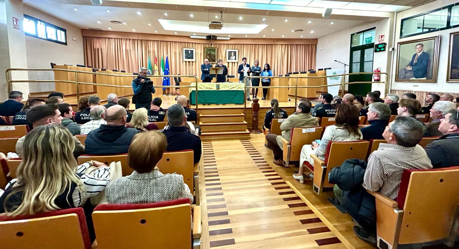 Imagen 11/03/2024 - Once nuevos agentes prestan juramento de su cargo y se incorporan a plantilla de la Policía Local de Vélez-Málaga