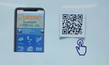 qr descarga app gecor Axarquía Costa del Sol