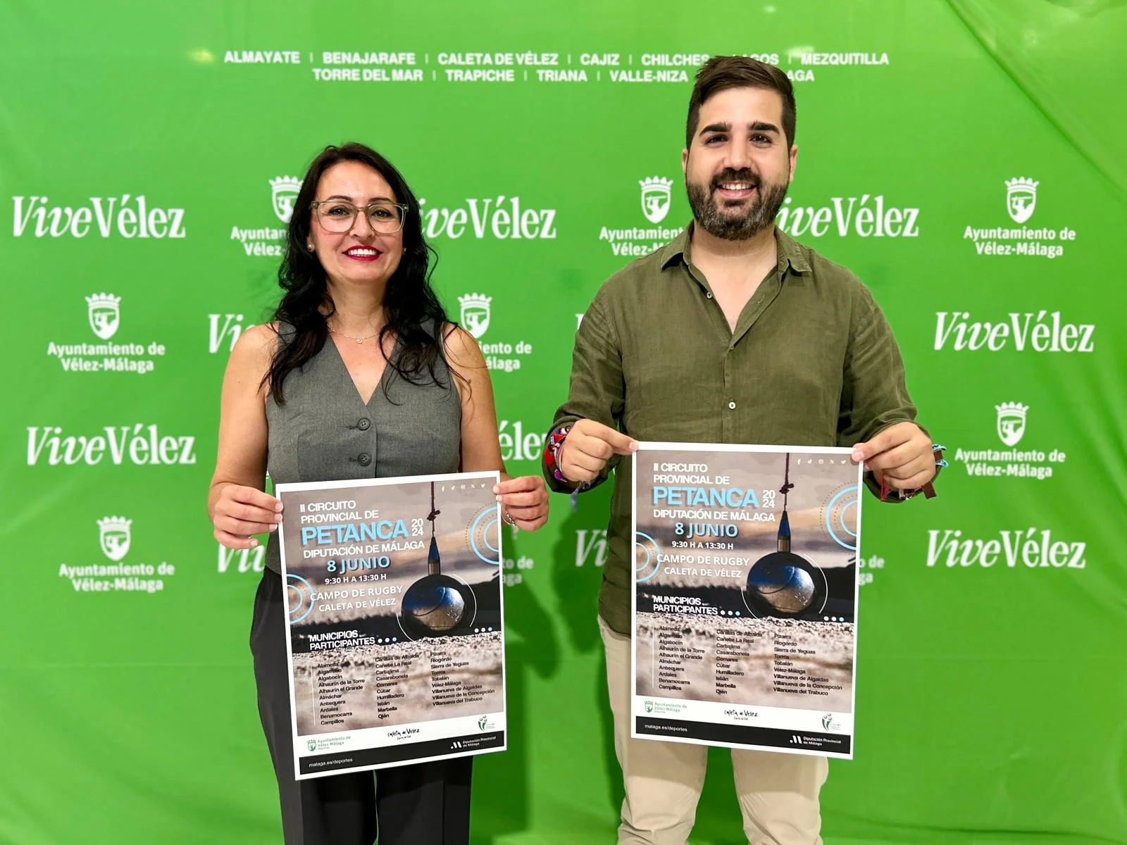 Caleta de Vélez acoge la final del II Circuito Provincial de Petanca