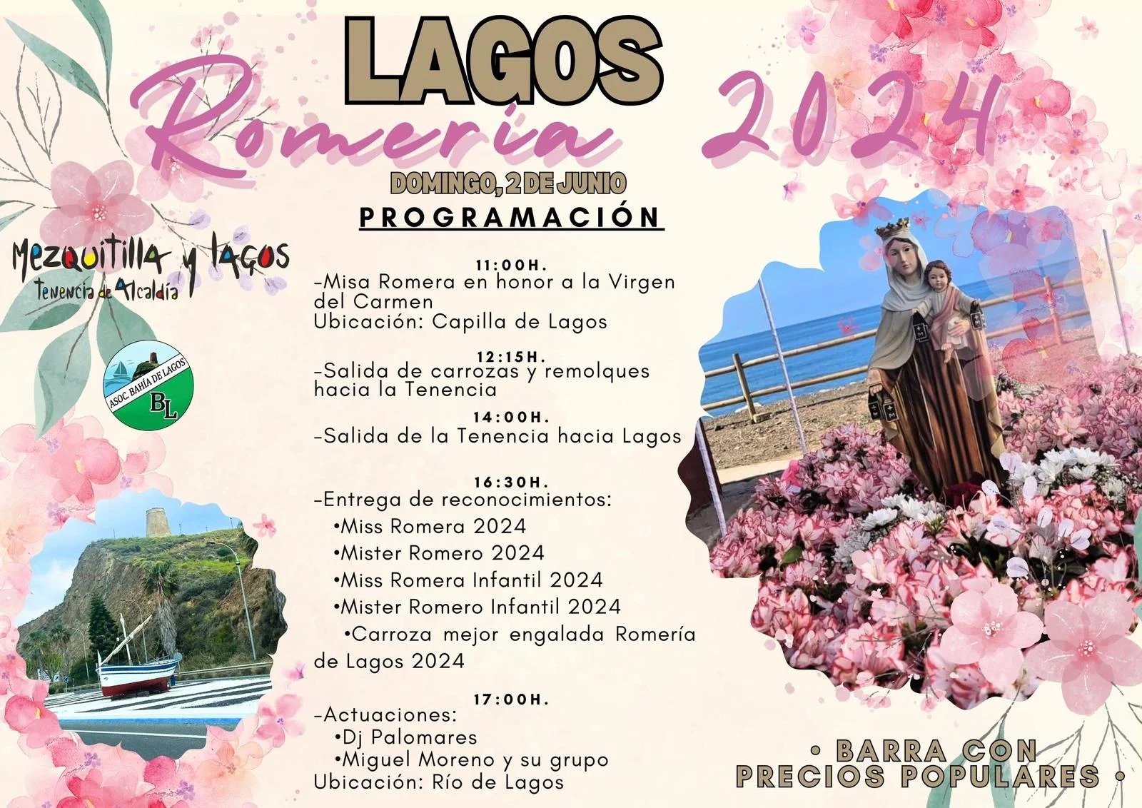 Cartel Romería Lagos 2024