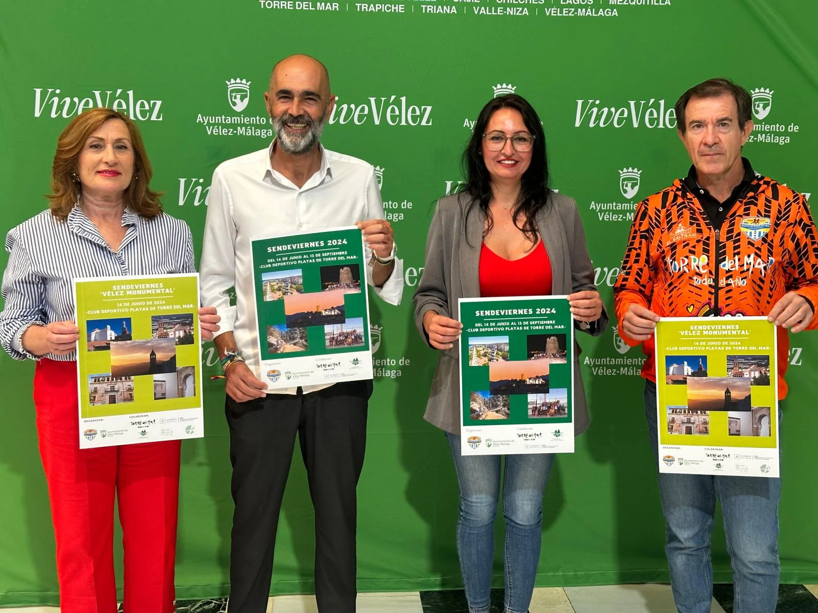 Vélez-Málaga presenta la cuarta edición de ‘SendeViernes’