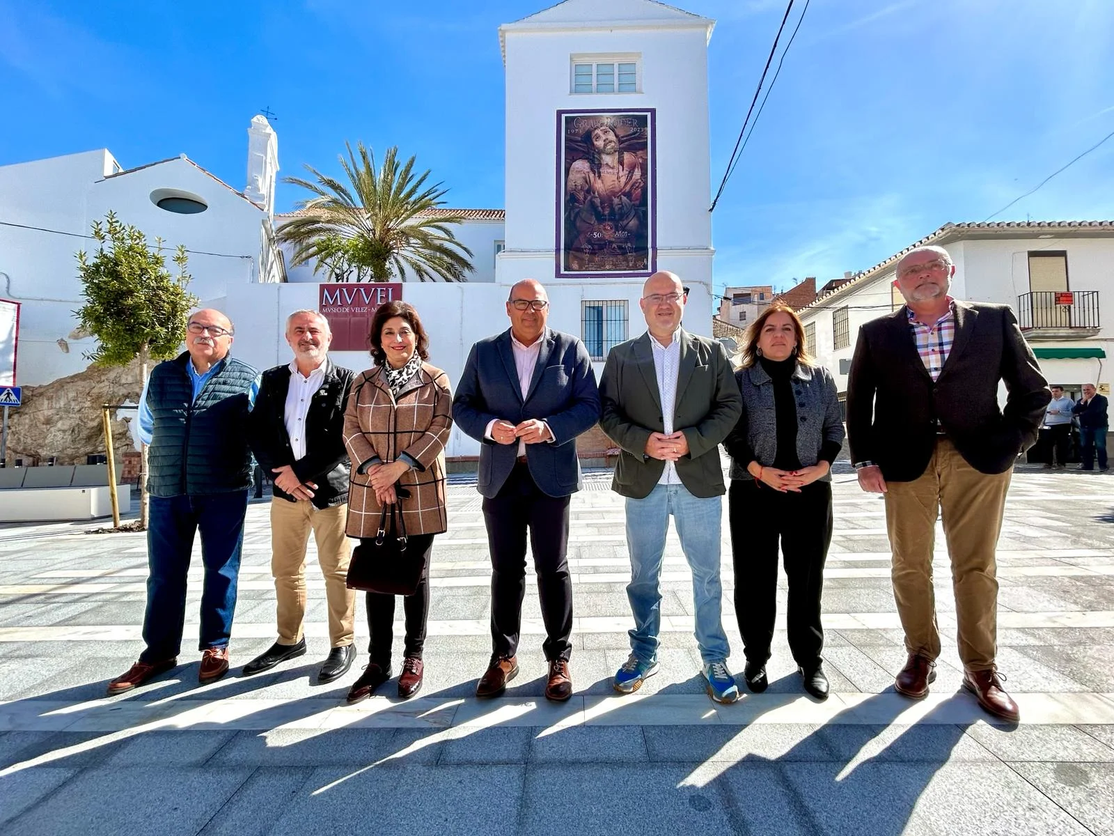 Vélez-Málaga presenta la conclusión de las obras de reurbanización de la Plaza San Juan de Dios