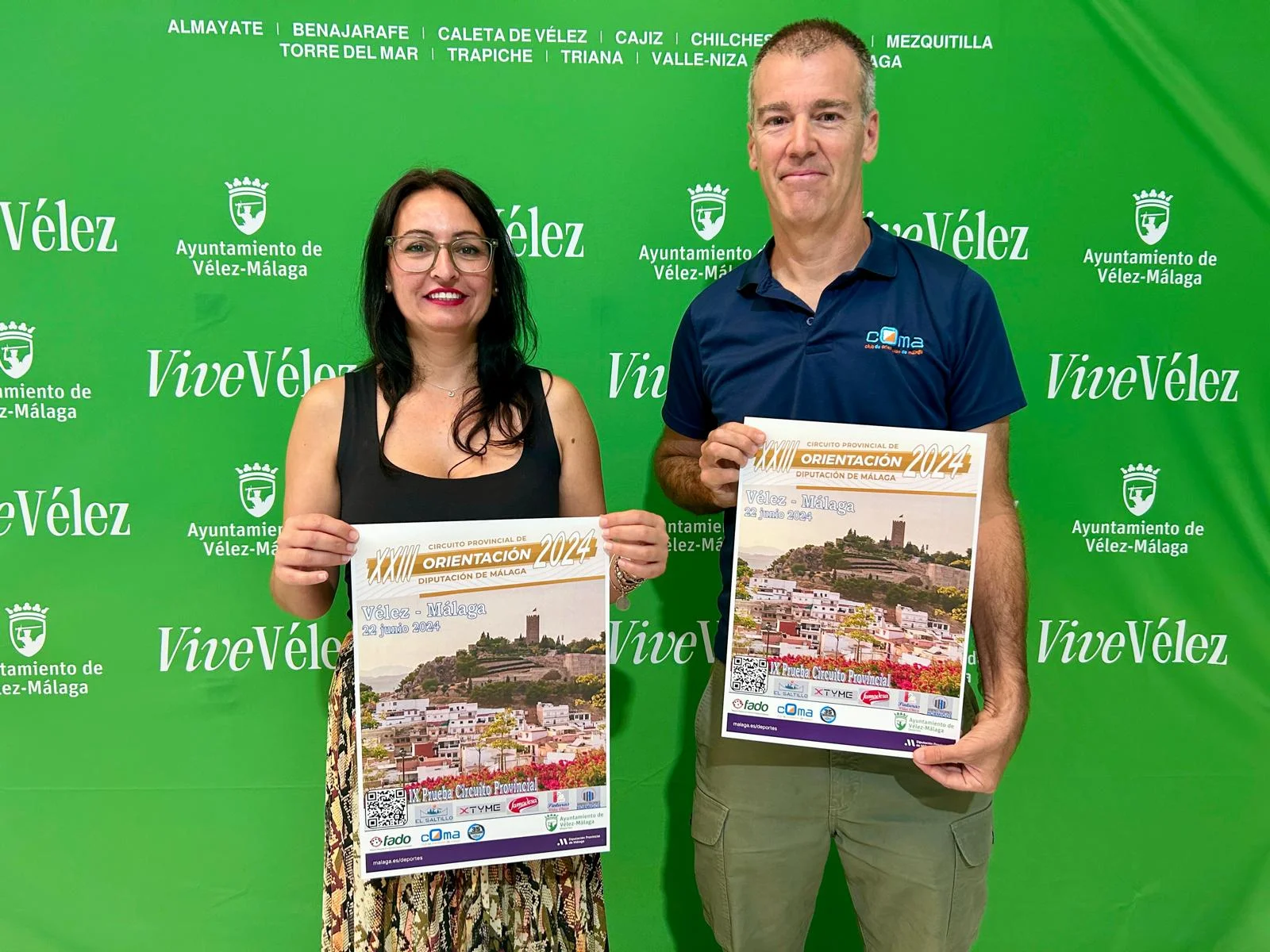 Vélez-Málaga acoge la novena prueba del XXIII Circuito Provincial de Orientación de la Diputación de Málaga