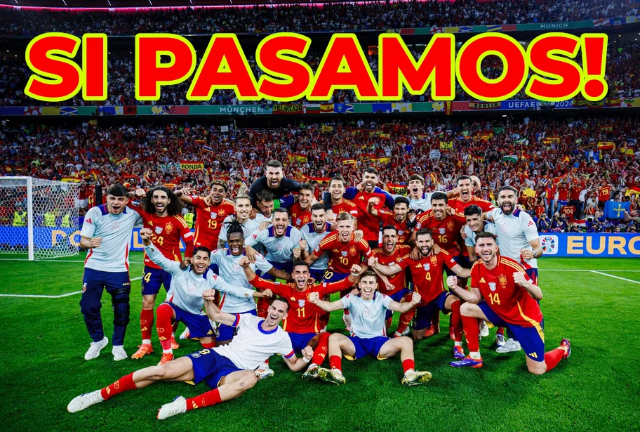 SI PASAMOS! España se planta en la final de Berlín
